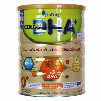 Sữa Colos DHA 0+ 800g, dành cho trẻ từ 0-1 tuổi