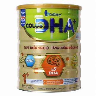 Sữa Colos DHA 1+ 800g, dành cho trẻ từ 1 tuổi trở lên