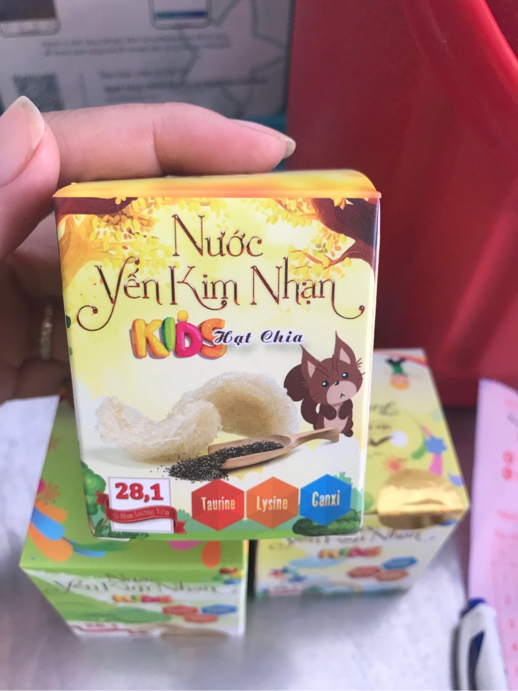 Yến KID Kim nhạn hạt chia 28,1%, lọ 40g