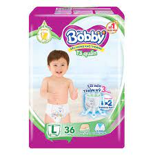 Tã quần Bobby size L36 (9-13kg)