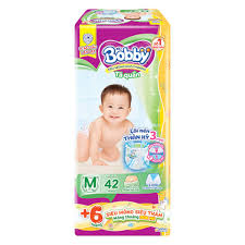 Tã quần Bobby size M42 (6-11kg)