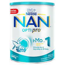 Sữa NAN 1 dành cho trẻ từ 0-6 tháng tuổi, lon 400g