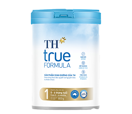 Sản phẩm dinh dưỡng công thức cho trẻ từ 0 đến 6 tháng tuổi TH true FORMULA 1 800g