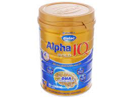 Sữa Dielac Alpha Gold IQ 1, 800g, cho trẻ từ 0-6 tháng tuổi