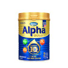Sữa Dielac Alpha Gold IQ 2, 400g, cho trẻ từ 6-12 tháng tuổi