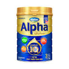 Sữa Dielac Alpha Gold 3 IQ 850g, cho trẻ từ 1-2 tuổi