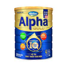Sữa Dielac Alpha Gold IQ 4, 1400g, dành cho trẻ từ 2-6 tuổi