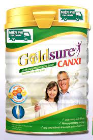 Sữa Goldsure Canxi dành cho người già loãng xương và tiểu đường 