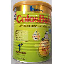 Sữa bột Colosbaby 1+, 400g.Cho trẻ từ 1-2 tuổi