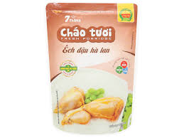 Cháo tươi ếch đậu hà lan