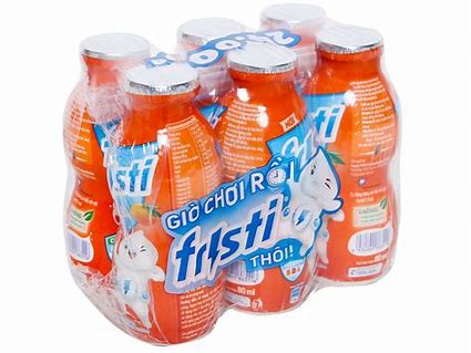 Fristi cam chai 80ml-Lốc 6 chai