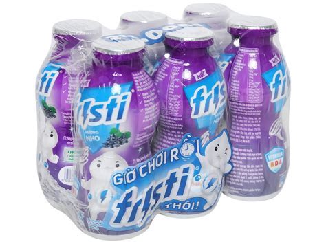 Fristi nho chai 80ml-lốc 6 chai