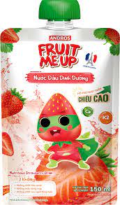 Nước uống Fruit me up hương dâu, 150ml