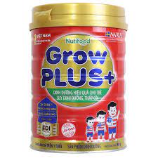 Sữa GrowPlus+ Đỏ 900g. Dành cho trẻ trên 1 tuổi