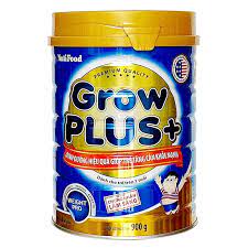 Sữa GrowPLUS+ Xanh 900g. Dành cho trẻ từ 1 tuổi