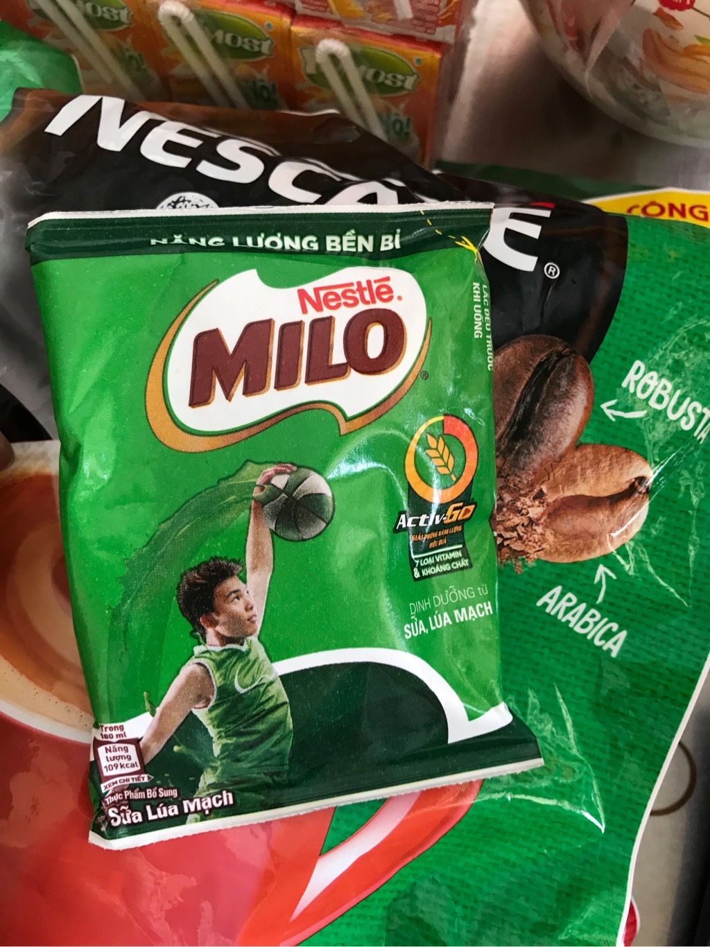 Sữa lúa mạch Milo bịch 180ml