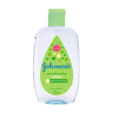 Nước hoa em bé Johnsons 125ml màu xanh