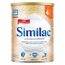 Sữa abbott similac 4 hương vani 1.7kg, từ 2 tuổi trở lên