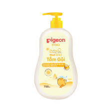 Tắm gội Pigeon màu cam 700ml