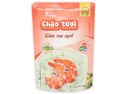 Cháo tươi tôm rau ngót