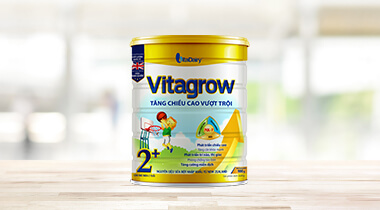 Sữa Vitagrow 2+ 900g, dành cho trẻ trên 2 tuổi